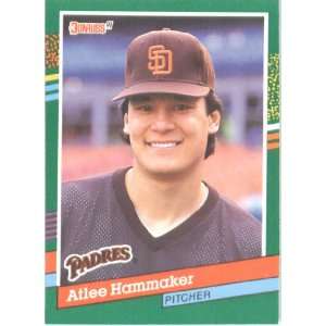  1991 Donruss # 707 Atlee Hammaker San Diego Padres 