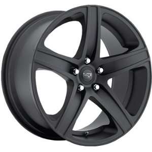 Niche Euro 19x8.5 Matte Black Wheel / Rim 5x120 with a 38mm Offset and 