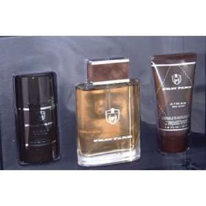  ATMAN Cologne. 3 PC. GIFT SET ( EAU DE TOILETTE SPRAY 3.4 