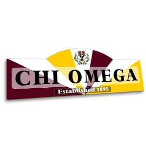 Chi Omega Display Sign Newest