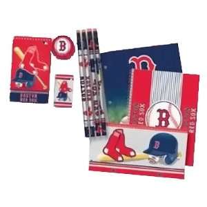  MLB Boston Red Sox Eleven Piece Stationery Set Sports 