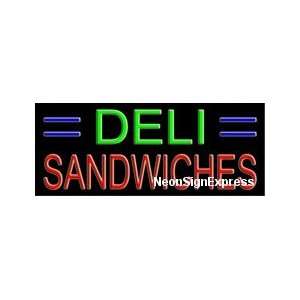  Deli Sandwiches Neon Sign 