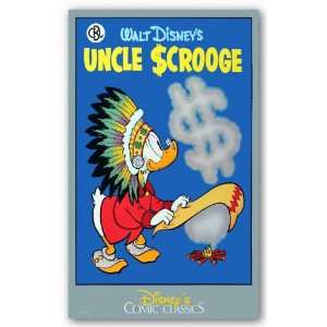 Uncle Scrooge   Disneys Comic Classics by Walt Disney 30.75x21.75 