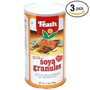 Fearn Soya Granules, 2 Pound Canister Grocery & Gourmet Food