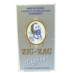  Zig Zag Lights Single Width Cigarette Paper 24ct Box