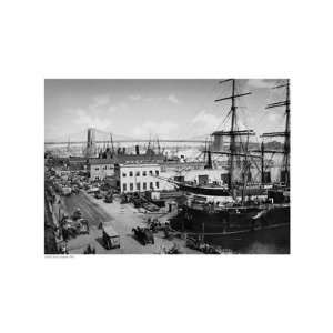  Anonymous South Street Seaport, 1901 19 x 13 Poster Print 