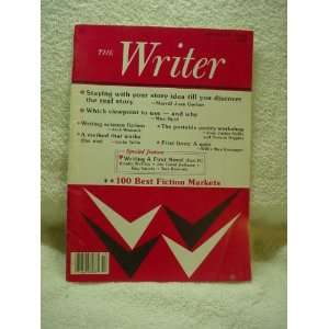 The Writer   October 1989   Writing a First Novel various Books