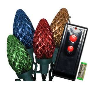  29 Multi Color LED Wireless Remote Contolled C7 Light Set 