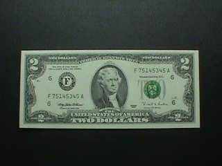 UNITED STATES 2 Dollars 1995 ATLANTA ( 6 ) UNC  