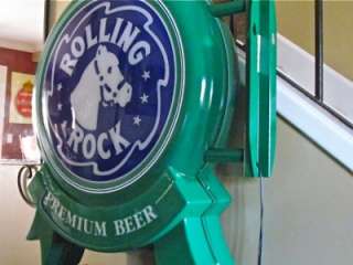 Rolling Rock Beer Logo Promotional Bar Pub Light Sign NEW LOOK BIG 