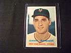 1957 Topps JOHNNY ANTONELLI 105 signed Autograph Giants  