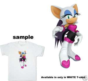 Sonic Rouge the Bat Pose Adult UNISEX T Shirt  