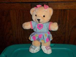 1995 TOMY BANANAS IN PAJAMAS GIRL TEDDY BEAR PLUSH DOLL  
