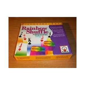  Rainbow Shuffle Playing Card Set 