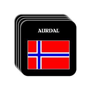  Norway   AURDAL Set of 4 Mini Mousepad Coasters 