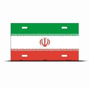  Iran Flag License Plate Wall Sign Tag Automotive