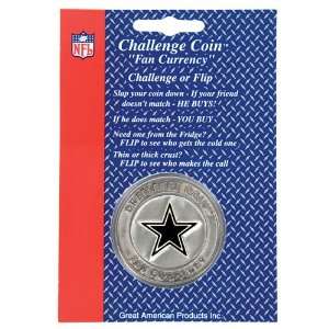   Dallas Cowboys NFL Challenge Coin/Lucky Poker Chip