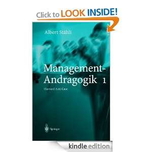 Management Andragogik 1 Harvard Anti Case Albert Stähli, O. Graf 