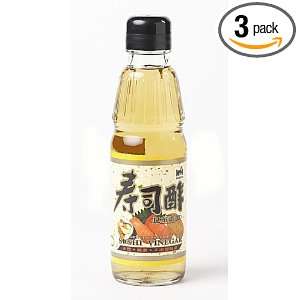 Genuine Brewed Sushi Vinegar 12oz (Pack of 3)  Grocery 