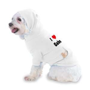  I Love/Heart Elijah Hooded T Shirt for Dog or Cat X Small 