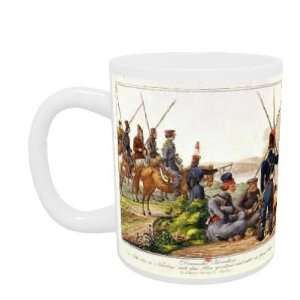  in 1814 (coloured engraving) by Austrian School   Mug   Standard Size