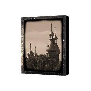  University of Tampa Minarets with Old World Framing Canvas 
