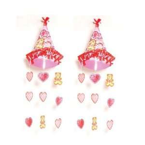  Its In The Bag 84091 Valentine Hat Shape Décor   Pack of 