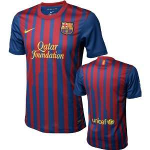  FC Barcelona Youth Blue Nike Home Replica Jersey Sports 