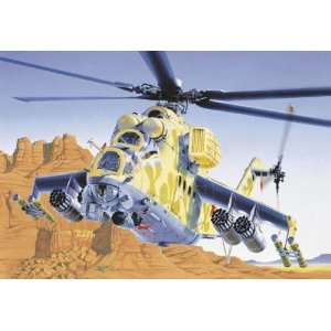   72 MIL24 Hind D/E Helicopter (Plastic Models) Toys & Games