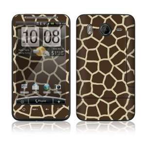  HTC Desire HD Skin Decal Sticker   Giraffe Print 