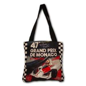 47th Grand Prix De Monaco 1989 Vintage Car Racing Art Cotton Tapestry 