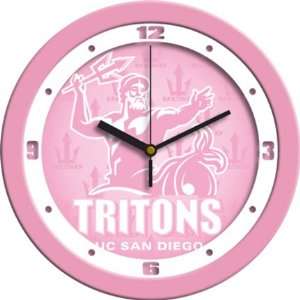  UCSD Tritons 12 Pink Wall Clock
