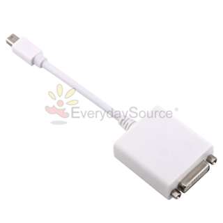 Mini DisplayPort dp to DVI adapter cable For Apple new  