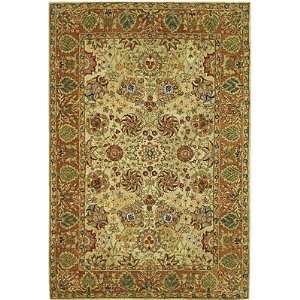  Safavieh Anatolia AN521A Green and Gold Traditional 8 x 