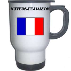 France   AUVERS LE HAMON White Stainless Steel Mug