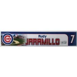  Rudy Jaramillo #7 Chicago Cubs 2010 Game Used Locker Room 