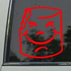  Homestar Runner Red Decal Marshie Truck Window Red Sticker 