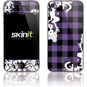  Plaid Split skin for Apple iPhone 4 / 4S Electronics