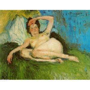   Pablo Picasso   24 x 18 inches   Jeanne (Desnudo ac
