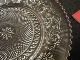 BACCARAT CRYSTAL Arabesque salad dessert plate NIB  