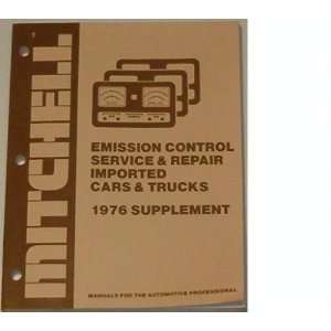   Repair (For Imported Cars & Trucks 1976 Supplement) Jerry Cole Books