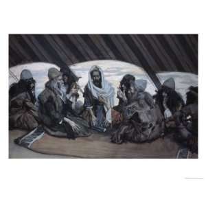  Moses and Jethro Giclee Poster Print by James Tissot 