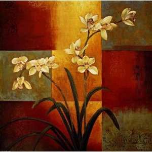  White Orchid by Jill Deveraux. Size 31.50 inches width by 