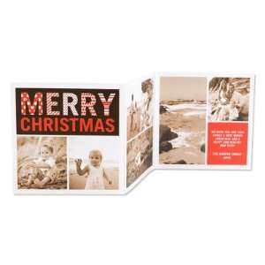   Fold Holiday Cards   Merry Grid By Jill Smith Design