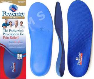   PINNACLE Orthotic Arch Supports Shoe Insoles ALL SIZES USA   
