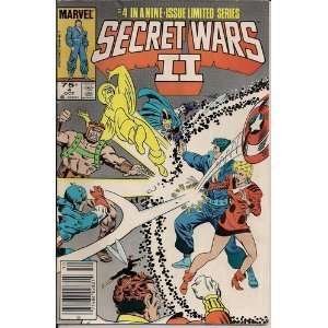  Secret Wars II #4 Jim Shooter & Al Milgrom Books