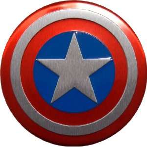 Captain America Marvel Comics Superhero Shield Emblems Real Aluminum 