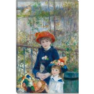 Two Sisters (On the Terrace) 1881 by Auguste Renoir aka Pierre Auguste 