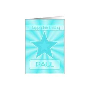  Birthday   Boy Name Specific, Paul Card Health & Personal 