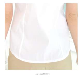 Basic Shirt blouse, Woman, Korea, Chic, A011289  